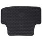 Preview: Autofußmatte 4 pcs Schwarz geeignet für Audi A3 2012-2020 Gummi