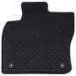 Preview: Autofußmatte 4 pcs Schwarz TPE