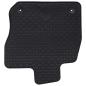 Preview: Autofußmatte 4 pcs Schwarz VW GOLF VIII MHEV Gummi