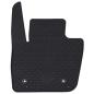 Preview: Autofußmatte 4 pcs Schwarz geeignet für Ford MONDEO TPE