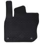 Preview: Autofußmatte Schwarz TPE