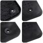 Preview: Autofußmatte 4 pcs Schwarz Gummi