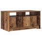 Preview: Couchtisch mit Schubladen Altholz 90 x 50 x 45 cm Holzwerkstoff