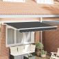 Preview: Einziehbare Markise Anthrazit 250 x 200 cm Polyester und Metall