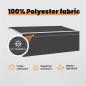 Preview: Einziehbare Markise Creme 350 x 200 cm Polyester und Aluminium