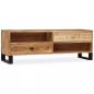 Preview: ARDEBO.de - TV-Schrank Massivholz Mango 120x30x40 cm