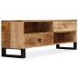 Preview: TV-Schrank Massivholz Mango 120x30x40 cm