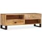 Preview: TV-Schrank Massivholz Mango 120x30x40 cm