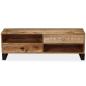 Preview: TV-Schrank Massivholz Mango 120x30x40 cm
