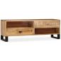 Preview: TV-Schrank Massivholz Mango 120x30x40 cm