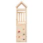 Preview: Spielturm Braun 53 x 110,5 x 214 cm Massives Kiefernholz