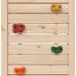 Preview: Spielturm Braun 53 x 110,5 x 214 cm Massives Kiefernholz