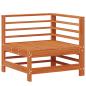 Preview: Garten-Lounge-Set 5 pcs Wachsbraun Massives Kiefernholz