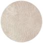Preview: Bereichsteppiche Rund HUARTE Beige Ø 160 CM Polyester