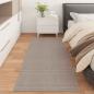 Preview: Bereichsteppiche Rechtwinklig HUARTE Taupe 200 x 80 cm