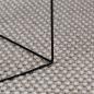 Preview: Bereichsteppiche LUGO Creme und Taupe 200 x 200 cm Polyester