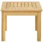 Preview: Couchtisch Helles Akazienholz 45 x 45 x 36 cm Massivholz Akazie
