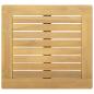 Preview: Couchtisch Helles Akazienholz 45 x 45 x 36 cm Massivholz Akazie