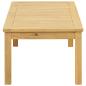 Preview: Couchtisch Helles Akazienholz 90 x 50 x 36 cm Massivholz Akazie