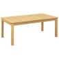 Preview: ARDEBO.de - Couchtisch Helles Akazienholz 110 x 60 x 45 cm