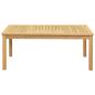 Preview: Couchtisch Helles Akazienholz 110 x 60 x 45 cm