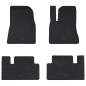 Preview: ARDEBO.de - Autofußmatte 4 pcs Schwarz geeignet für Tesla MODEL 3 4D Aft