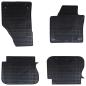 Preview: ARDEBO.de - Autofußmatte 4 pcs Schwarz geeignet für VW CADDY BS Gummi