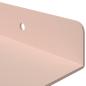 Preview: Wandregal mit Regal Wandmontiert 3 pcs Rosa 40 x 9 x 2,5 cm