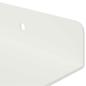 Preview: Wandregal mit Regal Wandmontiert 3 pcs Weiß 40 x 9 x 2,5 cm