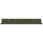 Preview: Wandregal mit Regal 4 pcs Olive Grün 30 x 9 x 2,5 cm