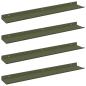 Preview: Wandregal mit Regal 4 pcs Olive Grün 60 x 9 x 2,5 cm