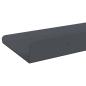 Preview: Wandregal mit Regal 2 pcs Anthrazit 80 x 9 x 2,5 cm
