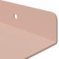Preview: Schwebendes Regal Wandhalterung 4 Stk. Rosa 30 x 18 x 2,5 cm