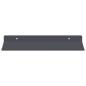 Preview: Wandregal mit Regal 2 pcs Anthrazit 30 x 18 x 2,5 cm