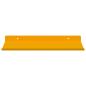 Preview: Wandregal mit Regal 2 pcs Senfgelb 30 x 18 x 2,5 cm