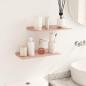 Preview: Wandregal mit Regal Wandmontiert 2 pcs Rosa 40 x 18 x 2,5 cm