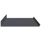 Preview: Wandregal mit Regal 4 pcs Anthrazit 80 x 18 x 2,5 cm