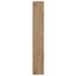 Preview: Kopfteil-Schrank mit LED Artisan-Eiche 160 x 16,5 x 103,5 cm