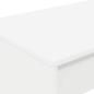 Preview: Bett-Schreibtisch Weiß 100 x 45 x 75 cm Holzwerkstoff