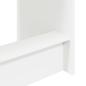 Preview: Bett-Schreibtisch Weiß 100 x 45 x 75 cm Holzwerkstoff