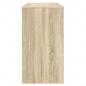 Preview: Bett-Schreibtisch Sonoma-Eiche 100 x 45 x 75 cm Holzwerkstoff