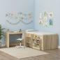 Preview: Bett-Schreibtisch Sonoma-Eiche Holzwerkstoff 100 x 45 x 75 cm