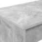 Preview: Bett-Schreibtisch Beton Grau 100 x 45 x 75 cm Holzwerkstoff
