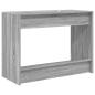 Preview: Bett-Schreibtisch Sonoma-Grau Holzwerkstoff 100 x 45 x 75 cm