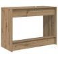 Preview: Bett-Schreibtisch Artisan-Eiche 100 x 45 x 75 cm Holzwerkstoff