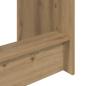 Preview: Bett-Schreibtisch Artisan-Eiche 100 x 45 x 75 cm Holzwerkstoff
