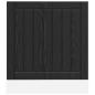 Preview: Küchenschrank Schwarz Eichen-Optik 60 x 1,5 x 67 cm