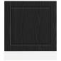 Preview: Küchenschrank Schwarz Eichen-Optik 60 x 1,5 x 67 cm