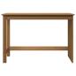 Preview: Schreibtisch Honigbraun 112 x 50 x 75 cm Massivholz Kiefer