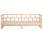 Preview: Tagesbett Ausziehbar Massivholz Kiefer 2x(80x200) cm